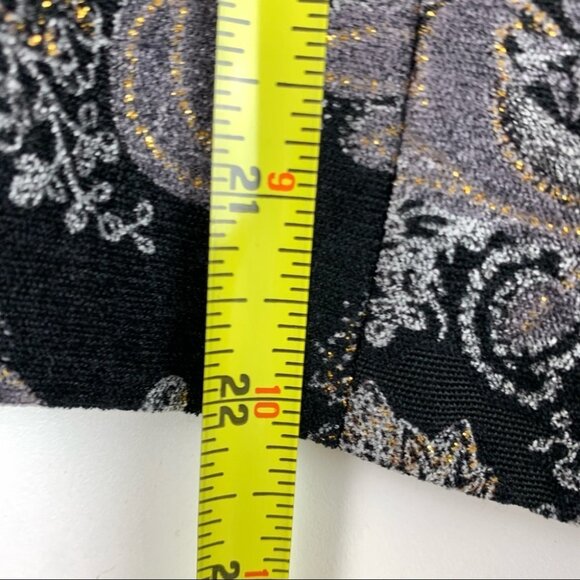 Spanner I Black Velvet I Paisley Print I Jacket  Blazer - Picture 3 of 10